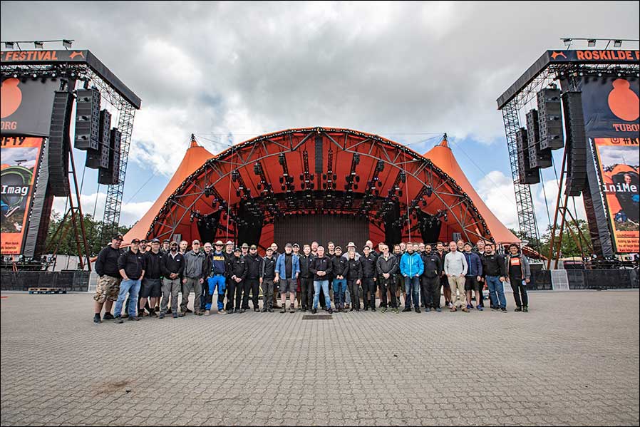 Meyer Sound, Bright Group und Roskilde Festival Technical Crew (Foto: Nalle Magnusson)