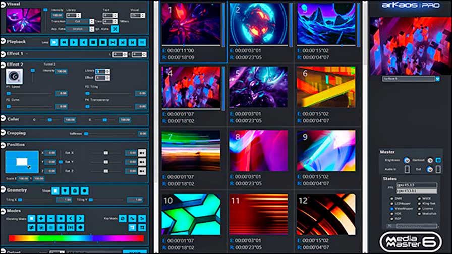 Fixture Mode in MediaMaster 6