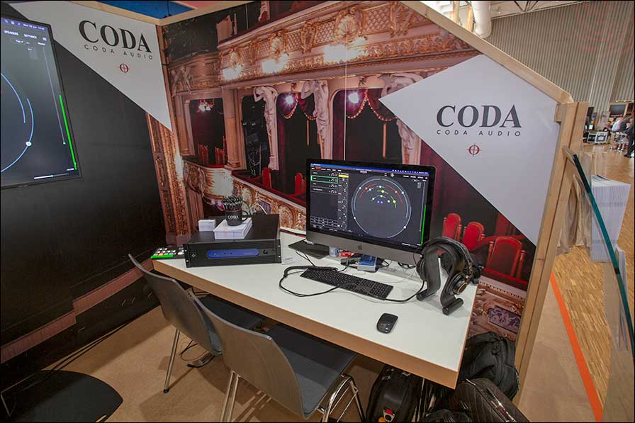 SPACE HUB Prozessor von CODA Audio
