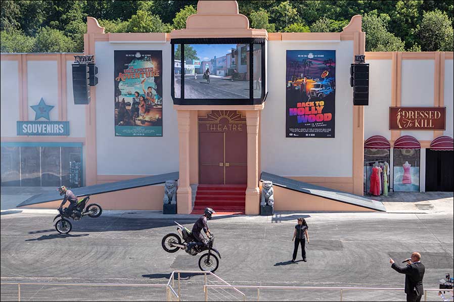 Movie Park Germany in Bottrop mit RCF HL 40 (Foto: dBTechnologies Deutschland).