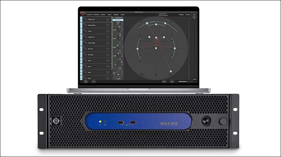 Immersives Audiosystem: SPACE HUB von CODA Audio (Foto: CODA Audio)