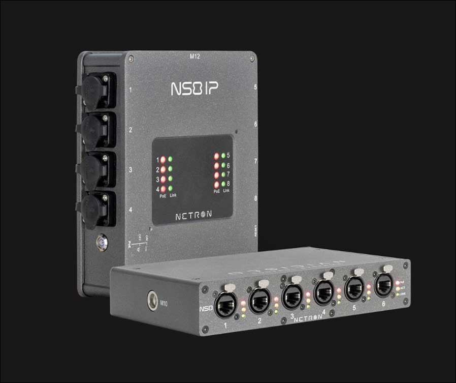 Beide Modelle, Netron NS8 und Netron NS8IP, sind ab sofort bei LMP Lichttechnik lieferbar (Fotos: LMP).