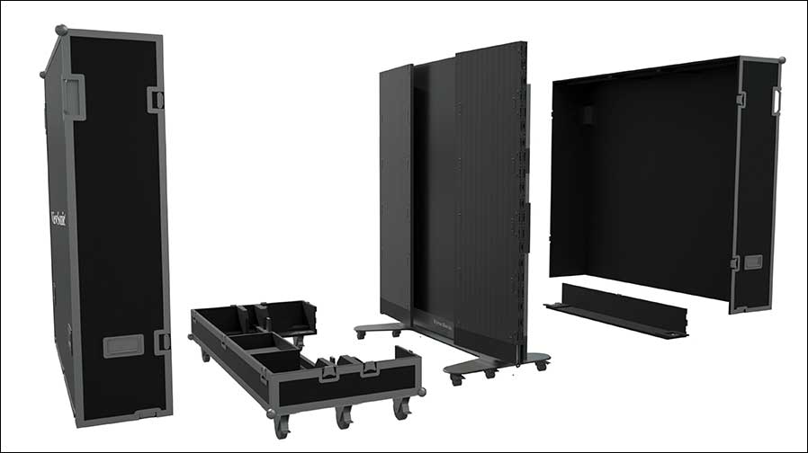 Robust und imponierend: Das 135-Zoll-Display LDS135-153 von ViewSonic (Fotos: ViewSonic).