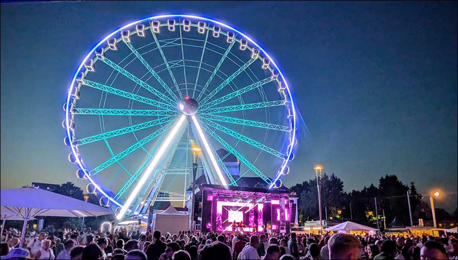 VIO L1608 im Einsatz beim CANALETTO Dresdner Stadtfest 2026 (Foto:Bayer Events)