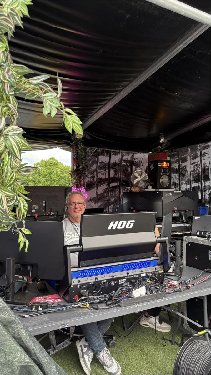 Andreas Kisters steuerte mit einer Tour Hog die Roland Kaiser-Open-Airs (Foto: Rosi Marx/ETC)