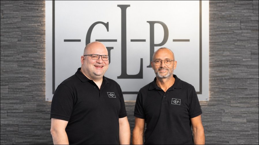 Gruppenbild bei GLP: Oliver Dreßen (links) mit Udo Künzler (Foto: GLP)