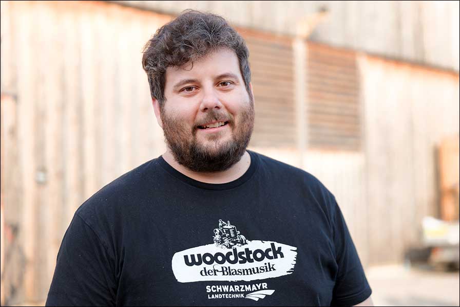 Martin Berger, Geschäftsführer der Berger Veranstaltungstechnik GmbH & Co. KG, war für den FoH-Sound im „Woodstock Stadel“ verantwortlich (Foto: Sennheiser)