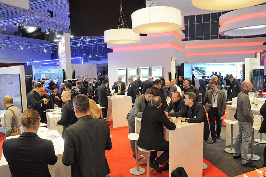 Der COMM-TEC-Stand wird mit Sicherheit auch auf der ISE 2019 wieder zum Branchentreff.