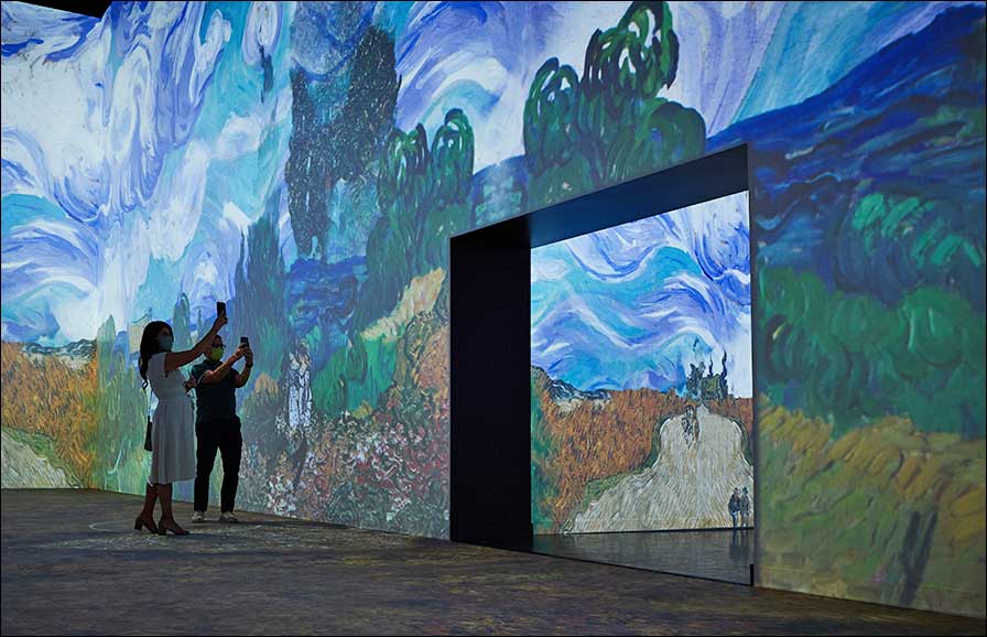 Immersive Van Gogh in Dallas (Foto: Jonathan Zizzo)