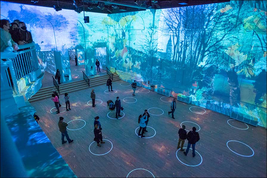 Immersive Van Gogh in Chicago (Foto: Michael Brosilow)