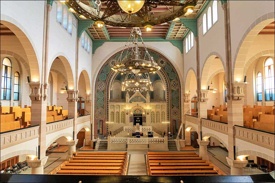 DetailKLANG hat in der Berliner Synagoge Rykestraße Systeme von Harmonic Design verbaut (Fotos: DetailKLANG).