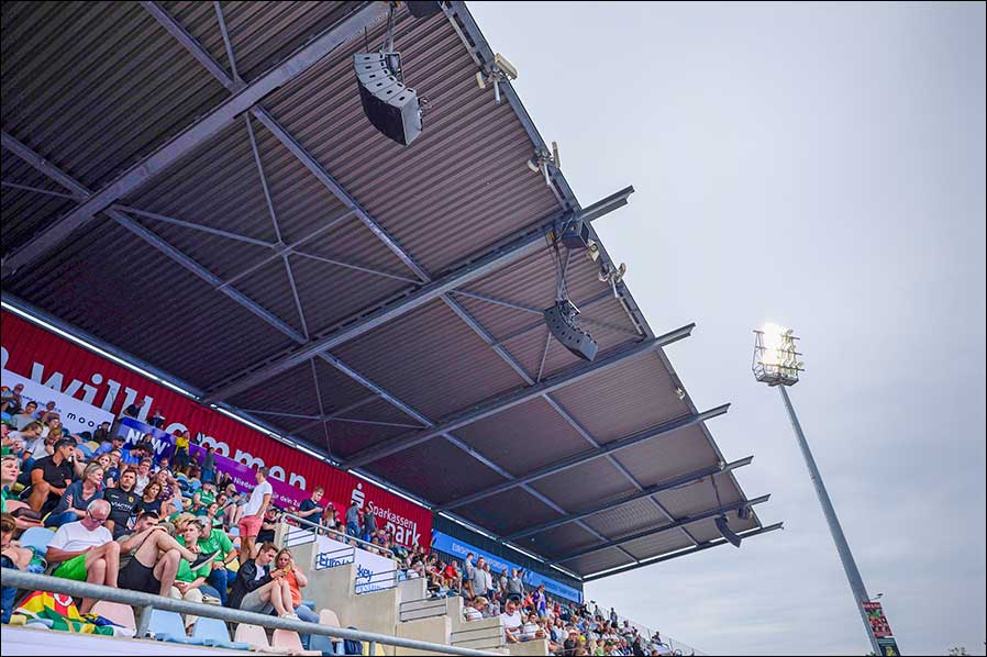 Eurohockey Championships 2023 in Mönchengladbach mit VIO-Systemen Fotos: Sascha Gansen / dBTechnologies)