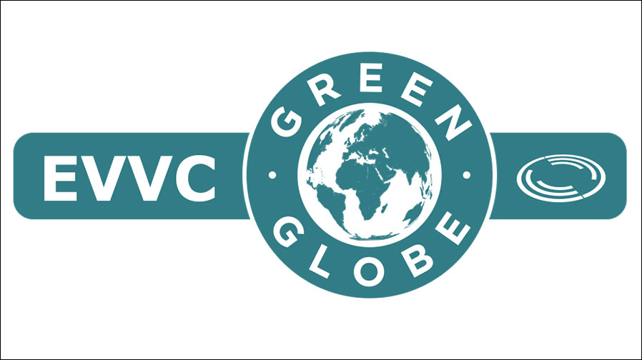 Deutliches Zeichen: EVVC mit Green-Globe-Zertifizierung (Grafik: EVVC /Green Globe).