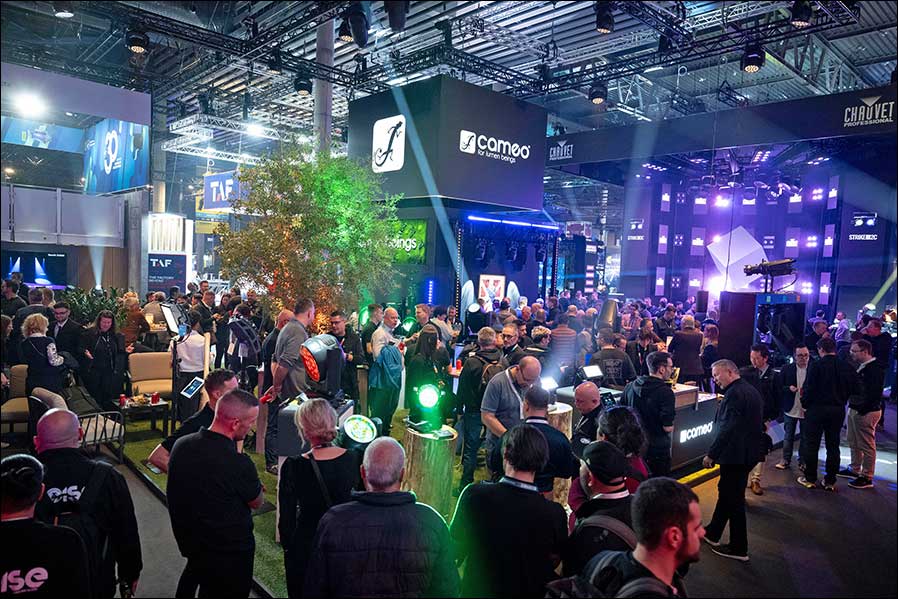 Wie im letzten Jahr: Cameo mit einem eigenen Stand - in Halle 6 (Foto: Adam Hall Group)