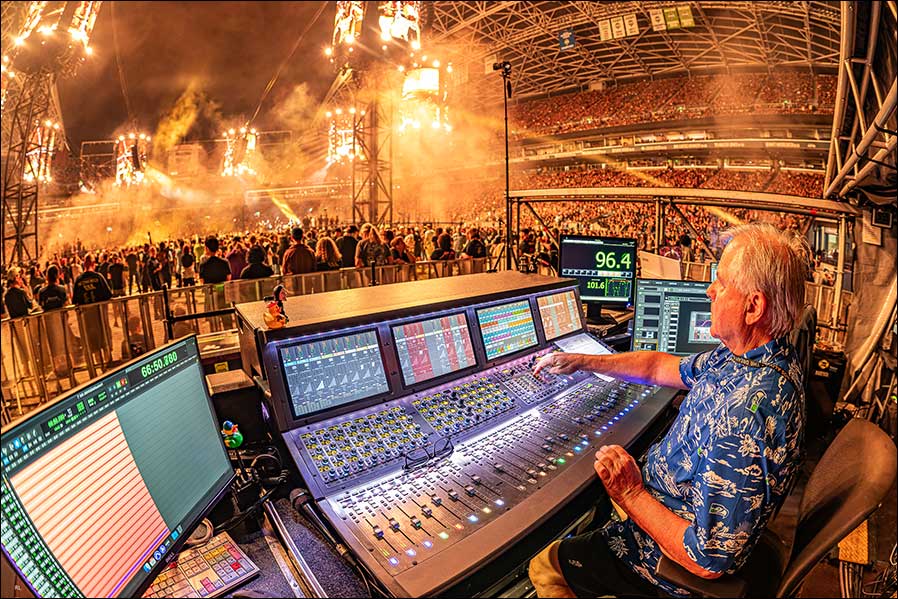 Greg Price, FOH-Ingenieur bei Metallica (Foto: Ralph Larmann)