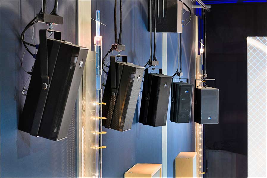 Das Studio A auf dem Gelände der Bavaria Film "spielt wieder" (Fotos: Thomas Linkel / Meyer Sound)