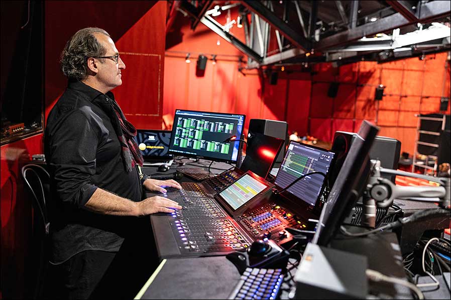 Jean-Michel Caron, Sound Designer beim Cirque du Soleil