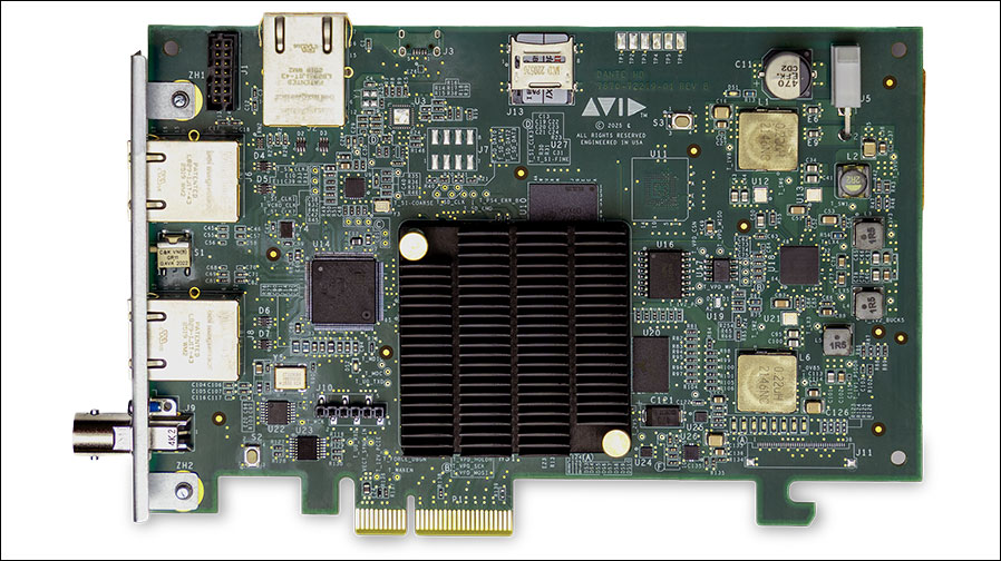 Die Dante-HD-Optionskarte für VENUE S6L kann ab sofort bestellt werden (Fotos: S.E.A.)