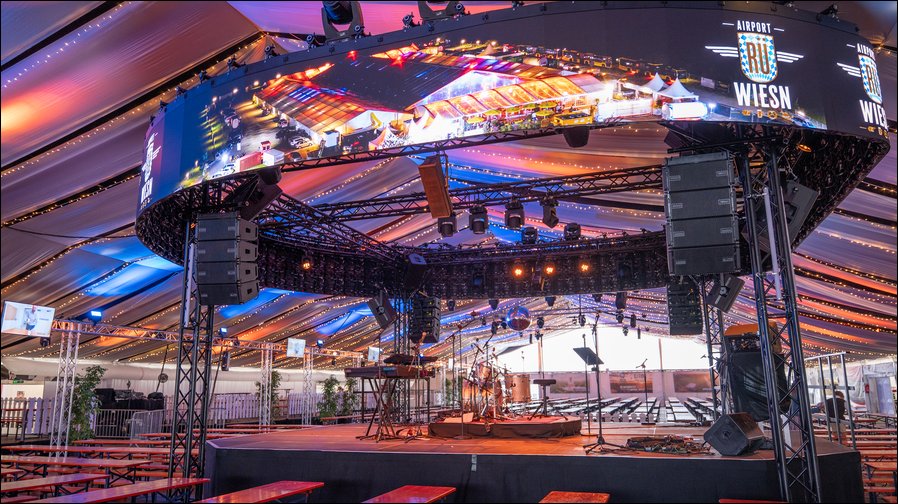 Sound von von dBTechnologies beim RÜ Oktoberfest (Foto: Sascha Gansen / dBTechnologies)