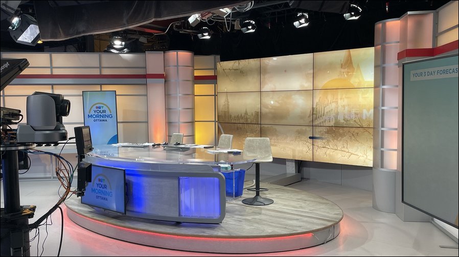 Heute setzt Bell Media in seinen Studios in Ottawa auf LED-Lichttechnik von Elation (Fotos: Bell Media)