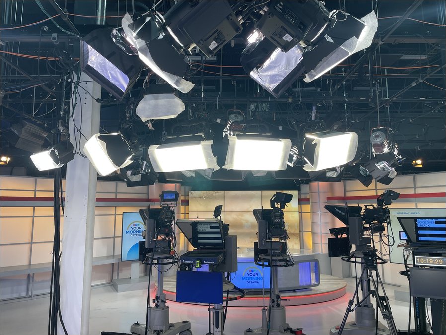 Heute setzt Bell Media in seinen Studios in Ottawa auf LED-Lichttechnik von Elation (Fotos: Bell Media)
