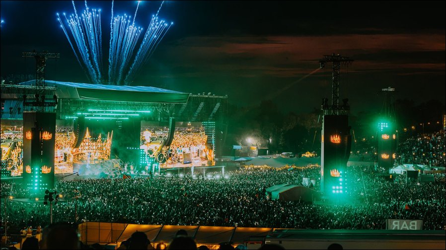 Reggae Land 2026 mit 500 GLP X-PAR 12Z (Foto: NJ Designs)
