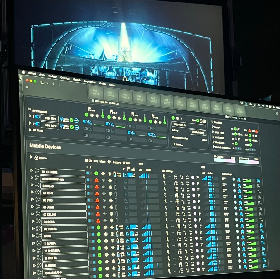 Tone Art weiß die Zeitersparnis zu schätzen, die Spectera besonders bei Tourneeproduktionen ermöglicht (Foto: Tone Art)