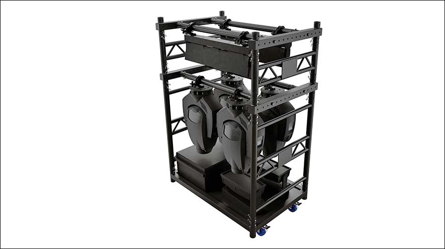 Jetzt ist es lieferbar: Global Truss Lighting Rack (Fotos: Global Truss).