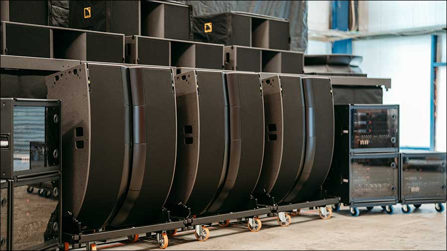 Das L-Acoustics L2 System bei LSP Light & Sound Professional  (Fotos: Groh Distribution)