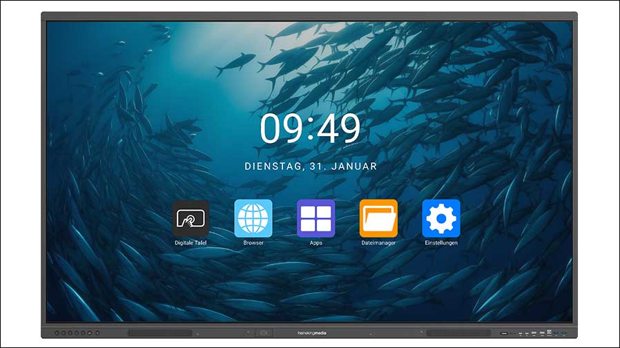 Das Interactive Whiteboard wird in Deutschland im Hybridvertrieb beziehungsweise direkt von heinekingmedia sowie über den qualifizierten Fachhandel vertrieben (Fotos: heinekingmedia).