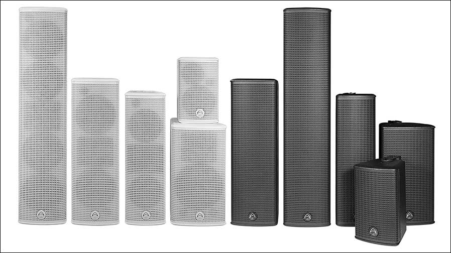 Die neuen Installationslautsprecher von Wharfedale: X105T, X205T, X206T, X406T und X108T (Foto: IAD).