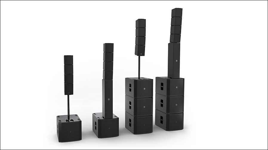 Premiere auf der ISE 2026: MAILA passiv von LD Systems (Fotos: Adam Hall Group).