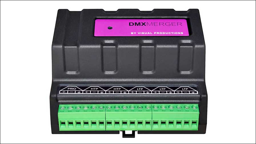 Der DMXMerger von VISUAL PRODUCTIONS  bei LMP Lichttechnik