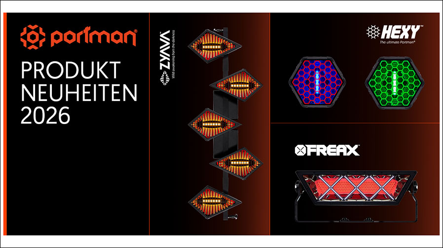 Die Neuen von Portman gibt es bei Lightpower (Grafik: Lightpower / Portman)