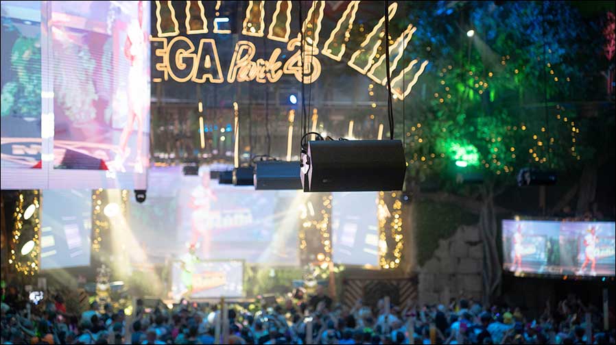 Jetzt mit Meyer Sound: der MegaPark Mallorca (Fotos: Meyer Sound)