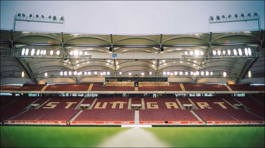 Auf ins Stadion: Der S14 Solutions Day von Exertis ruft nach Stuttgart (Bild: Exertis)