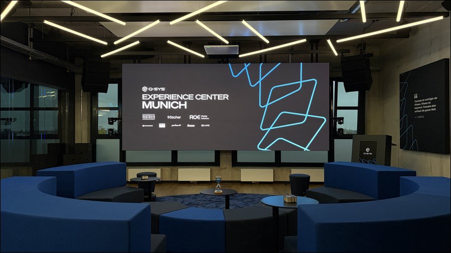 Q-SYS Munich Experience Center in der Münchner Macherei  (Foto: Q-SYS)