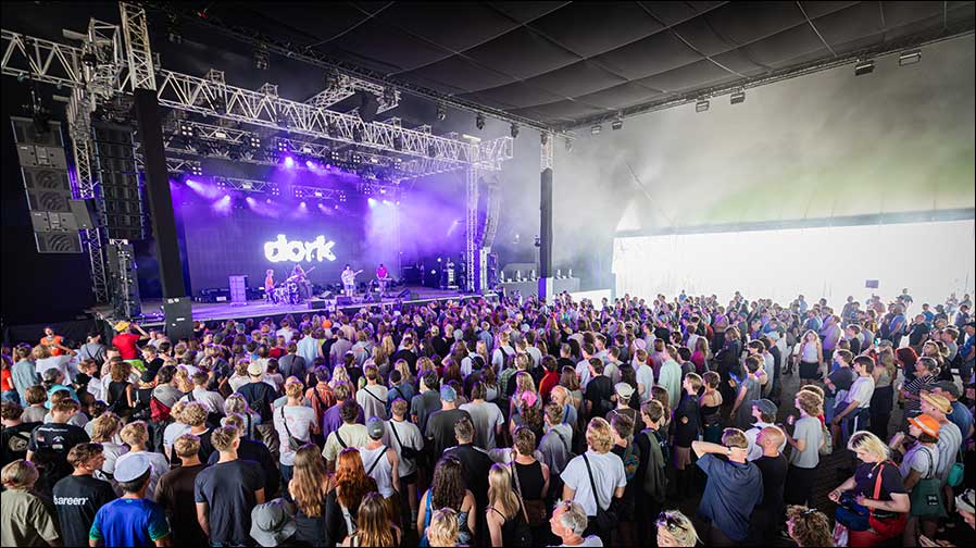 Roskilde Festival 2026: Sound-Systeme von Meyer Sound (Foto: Nalle Magnusson).