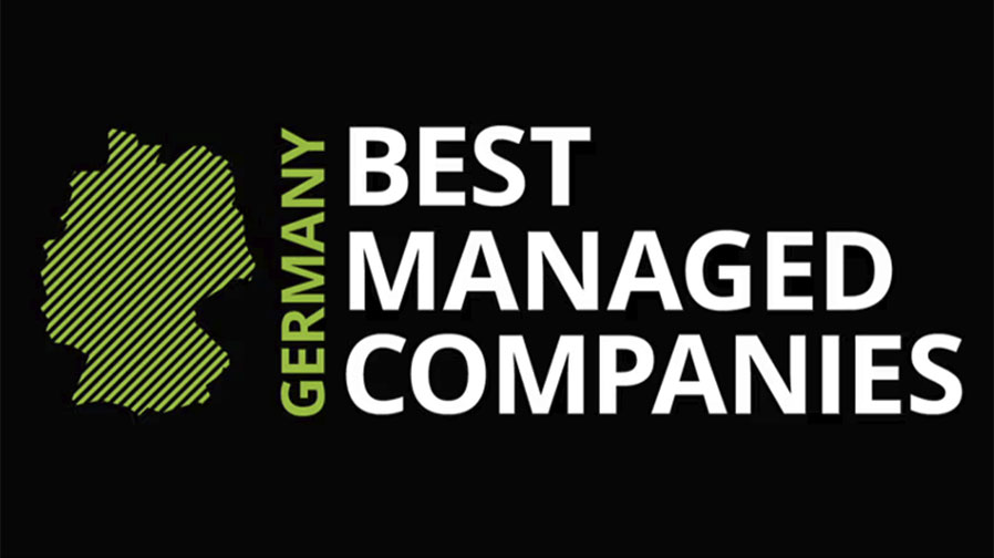  Ein neuer Award für die Sennheiser Gruppe: Auszeichnung mit „Best Managed Company“ Award 2024 (Grafik: Deloitte Private).