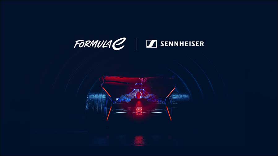 Sie arbeiten zusammen: ABB FIA Formel E und Sennheiser (Foto / Grafik: Sennheiser)
