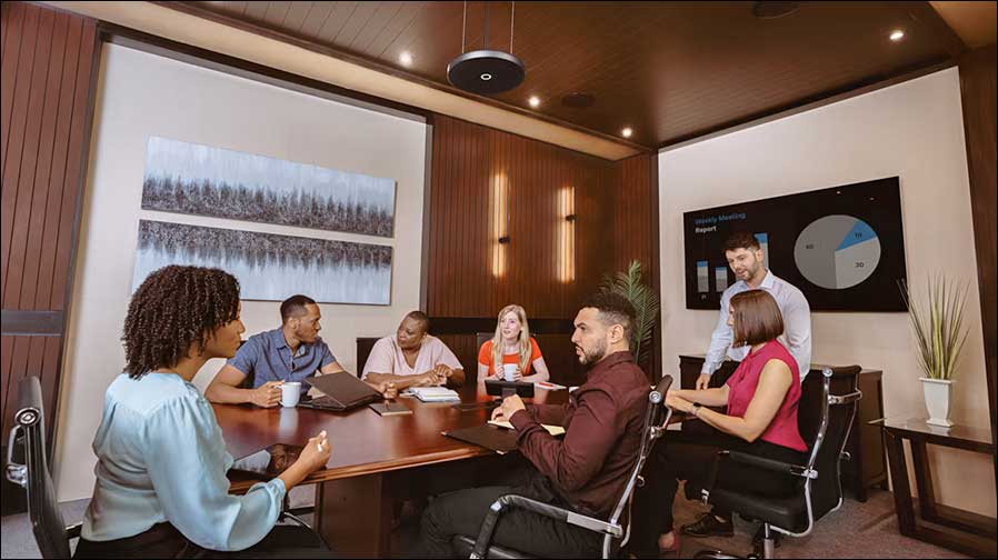 Auf der ISE zeigt Sennheiser seine neuesten Business Communication-Lösungen (Foto: Sennheiser).