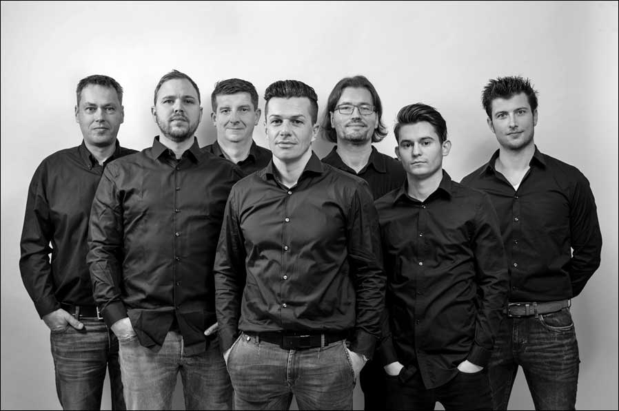 Das Signal-Team: Thomas Hasenauer, Raphael Rupprecht, Daniel Reistenhofer, Matthias Reinthaler, Robert Vogi, Endri Bytyqi und Christian Eckl