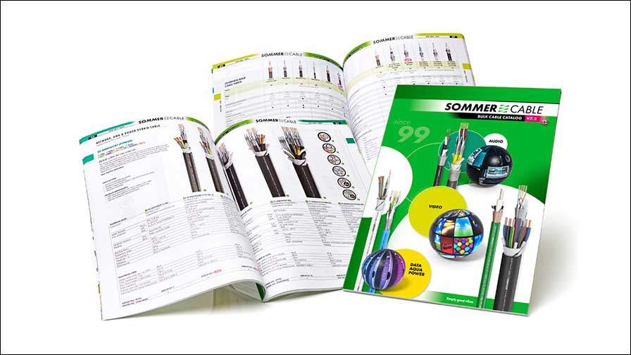 Der neue Katalog für Meterware von Sommer cable ist da.