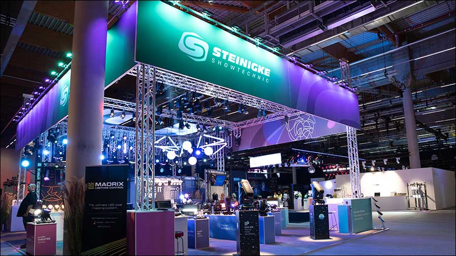 Steinigke Showtechnic Messestand