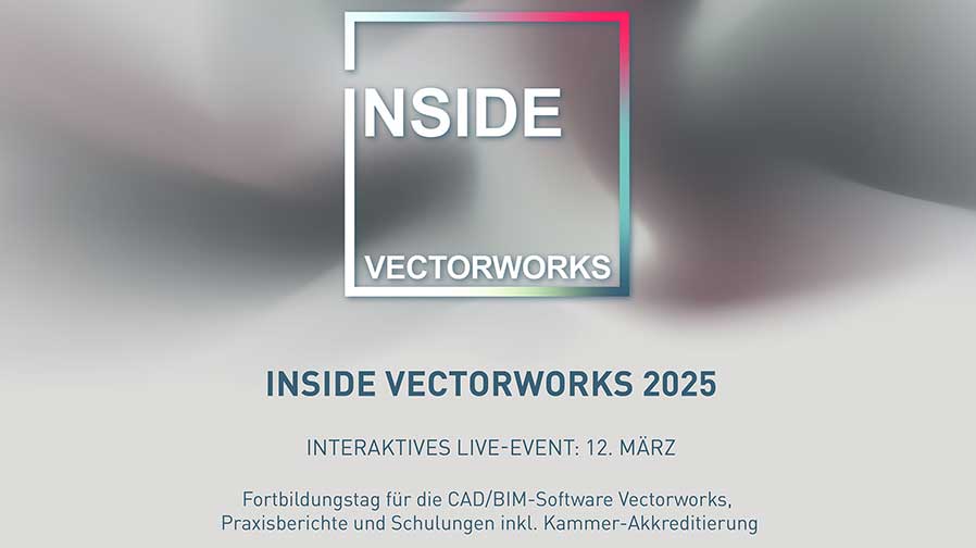 So funktioniert Vectorworks 2025 (Grafik: Vectorworks)