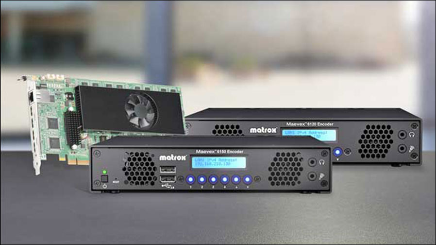 Matrox Maevex Enterprise-Encoder und -Decoder