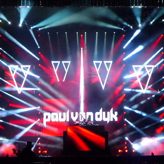 Licht für Paul van Dyk