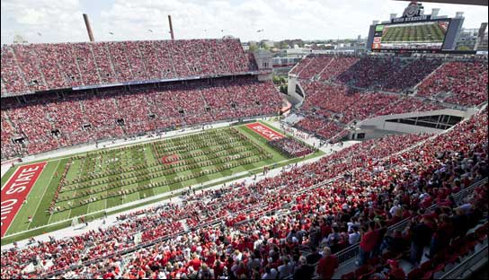 Ohio Stadium mit Meyer Sound LEO