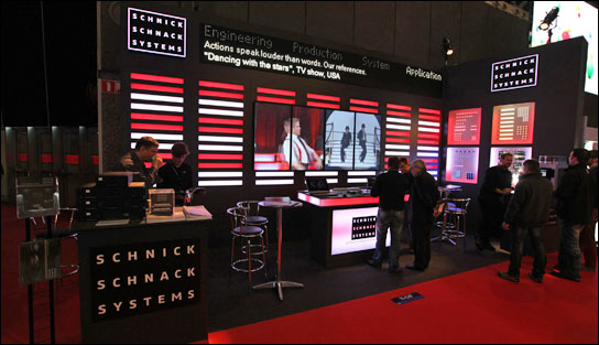 Stand von Schnick-Schnack-Systems auf der ISE 2013