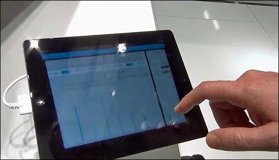 iPad-Steuerung für die LSP 500 Pro von Sennheiser